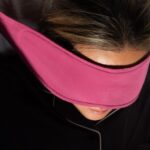 Soft and Breathable Unisex Tencel Sleep Mask - Cerise Pink