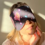 Soft and Breathable Unisex Tencel Sleep Mask - Hearts in Space x Jimmy C