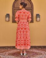 Crimson Tropic Katie Dress - Image 4