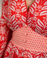 Crimson Tropic Pippa Dress - Image 5