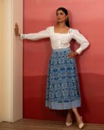 Indigo Tropic Amanda Skirt
