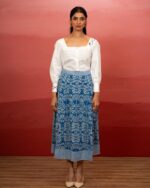 Indigo Tropic Amanda Skirt - Image 4