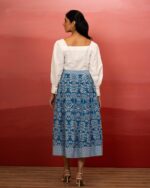 Indigo Tropic Amanda Skirt - Image 5