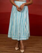 Jodhpur Stripe Amanda Skirt - Image 2