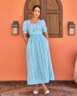 Jodhpur Stripe Katie Dress