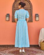 Jodhpur Stripe Katie Dress - Image 8