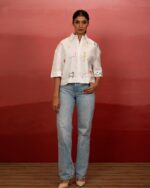 Saffron Soul Embroidered Shirt - Image 6