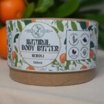 Natural Neroli Body Butter with delicate floral aroma for deep skin nourishment