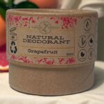 Karolina Naturals – Natural Grapefruit Deodorant, Sweet, refreshing scent with light citrus notes, perfect for everyday freshness.