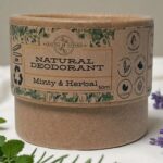Natural Minty & Herbal Deodorant - Cooling peppermint with eucalyptus and rosemary for a refreshing finish. unisex aluminium free men's deodorant