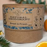 Natural Eucalyptus & Citrus Deodorant Cream – Sweet & Fresh refreshing blend of eucalyptus, sweet orange, pine, and lemon that naturally deodorizes and uplifts all day.