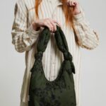 Biwa Mini Bag Floral Green