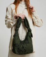 Biwa Mini Bag Floral Green