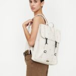 Handy Backpack Ecru Dots