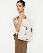 Handy Backpack Ecru Dots
