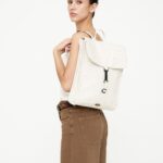 Handy Mini Backpack Ecru Dots