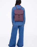 Handy Mini Backpack Maroon - Image 2