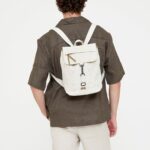 Kaut Mini Backpack Ecru Dots