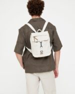 Kaut Mini Backpack Ecru Dots