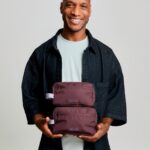 Kei Double Washbag Wine