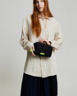 Kei Lithe Washbag Black Lime