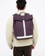 Lars Roll Backpack Wine - Image 2