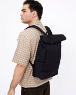 Roll Backpack Black