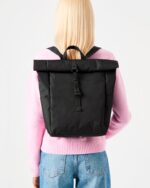 Roll Mini Backpack Black - Image 3