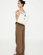 Roll Mini Backpack Ecru Dots - Image 3