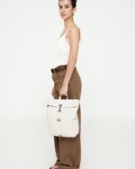 Roll Mini Backpack Ecru Dots - Image 2