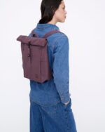 Roll Mini Backpack Maroon