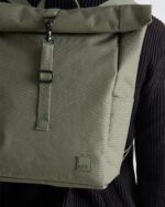 Roll Mini Backpack Olive - Image 7