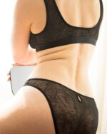 Culotte Savannah Black Lace Knickers - Image 4