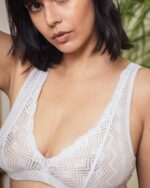 Dawa Scarf Bra In White