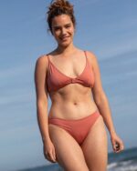 Kara Terracotta Bikini Briefs - Image 2