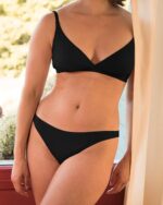 Mei Triangle Bra In Black