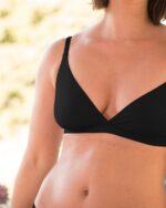 Mei Triangle Bra In Black - Image 2