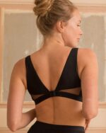 Onyx Black Bra In Recycled Tulle