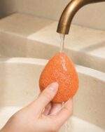 100% Pure Konjac & Pink Clay Compostable Face Sponge - Image 4