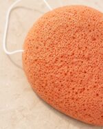 100% Pure Konjac & Pink Clay Compostable Face Sponge - Image 8