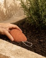 100% Pure Konjac & Pink Clay Compostable Face Sponge - Image 5