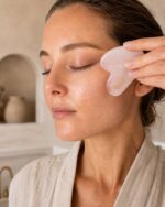 100% Rose Quartz Face Sculpting Gua Sha
