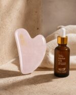 100% Rose Quartz Face Sculpting Gua Sha - Image 6