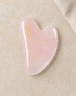 100% Rose Quartz Face Sculpting Gua Sha - Image 8