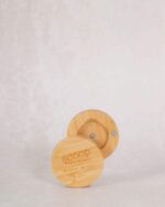 Mini Round Individual Bamboo Compact