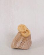 Mini Round Individual Bamboo Compact - Image 4