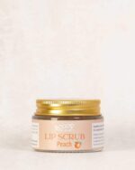 Natural Exfoliating Peach Lip Scrub - Image 4