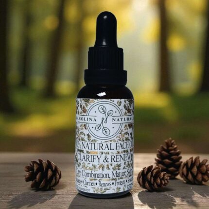 cedarwood rejuvenating, protecting face oil, natural