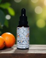 mandarin rejuvenating, protecting face oil, natural