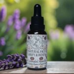 lavender and myrrh rejuvenating, protecting face oil, natural